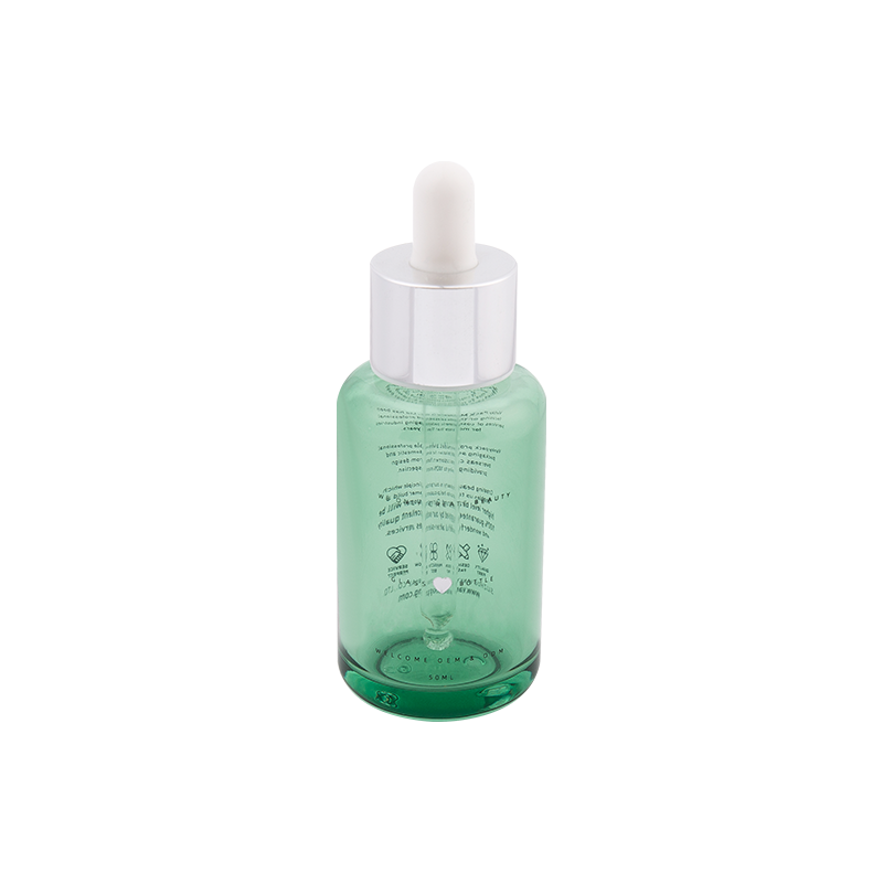 50 ml boca s kapljicama od zelenog stakla