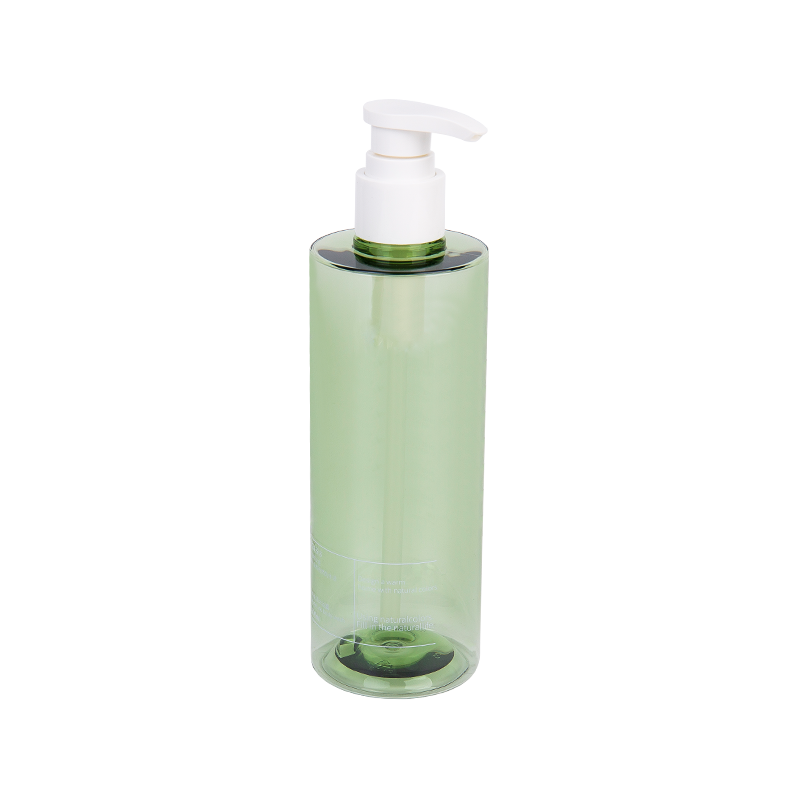 300 ml Elegantna tanka zelena PETG pumpa